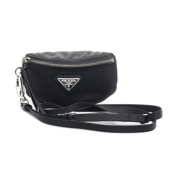Prada Bag Black Nylon Pouch - Picture 1 of 4